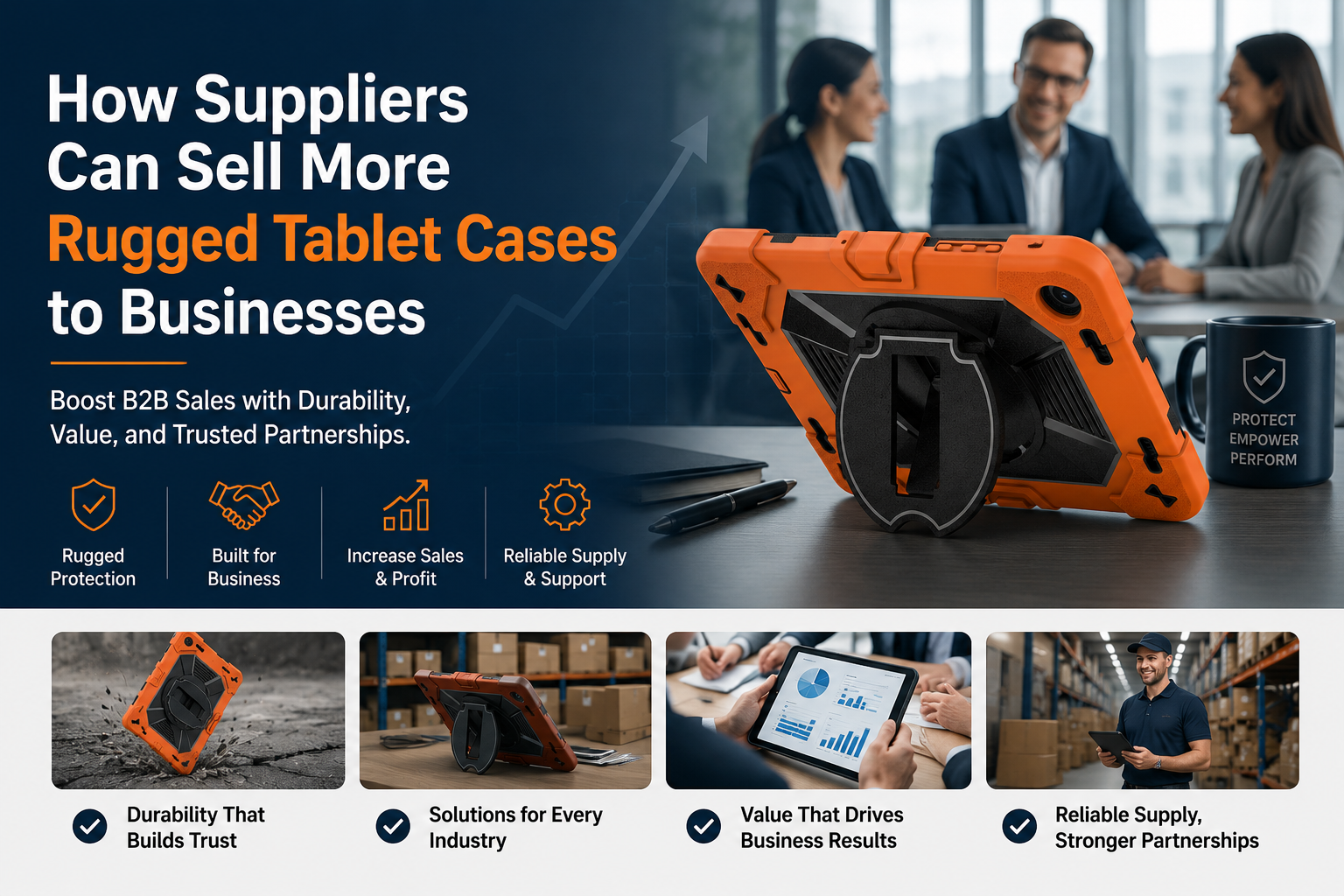 How Suppliers Can Sell More Rugged Tablet Cases to Businesses