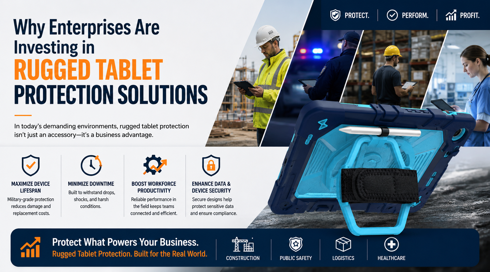 Why Enterprises Are Investing in Rugged Tablet Protection Solutions