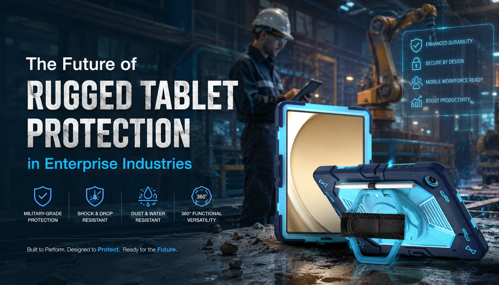 The Future of Rugged Tablet Protection in Enterprise Industries