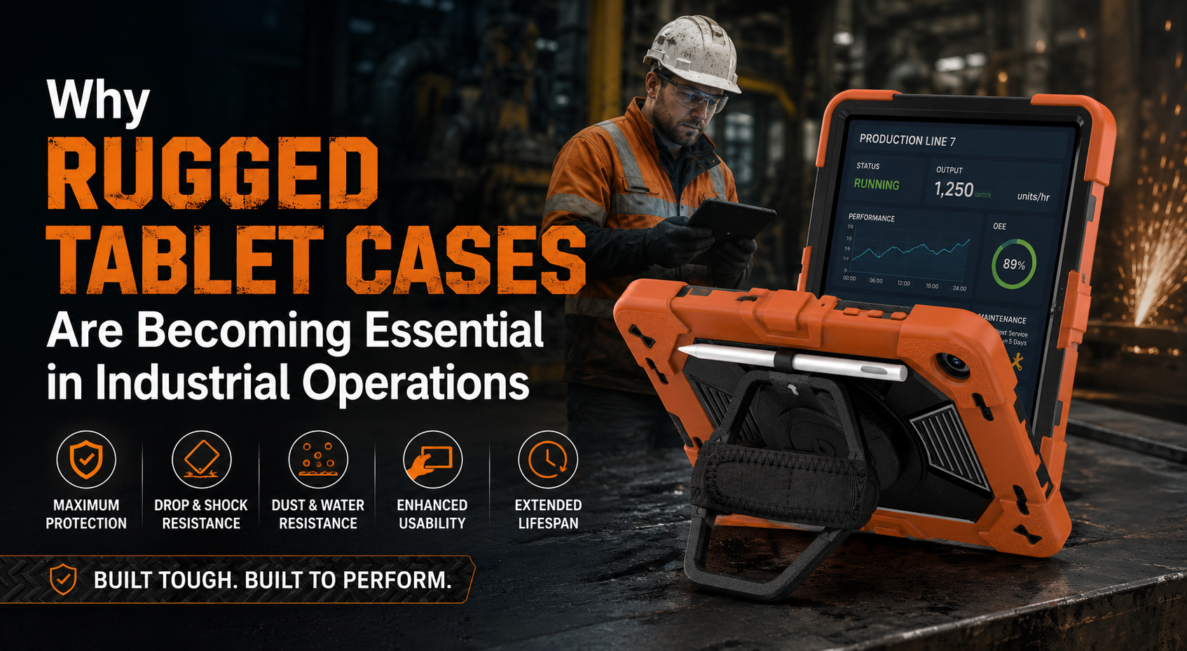Why Rugged Tablet Cases Are Becoming Essential in Industrial Operations