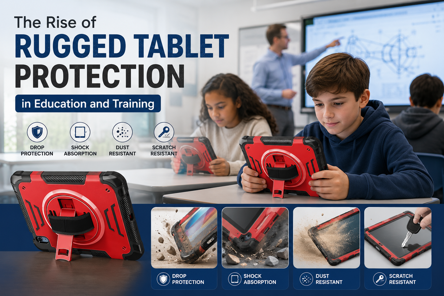 The Rise of Rugged Tablet Protection in Education and Training
