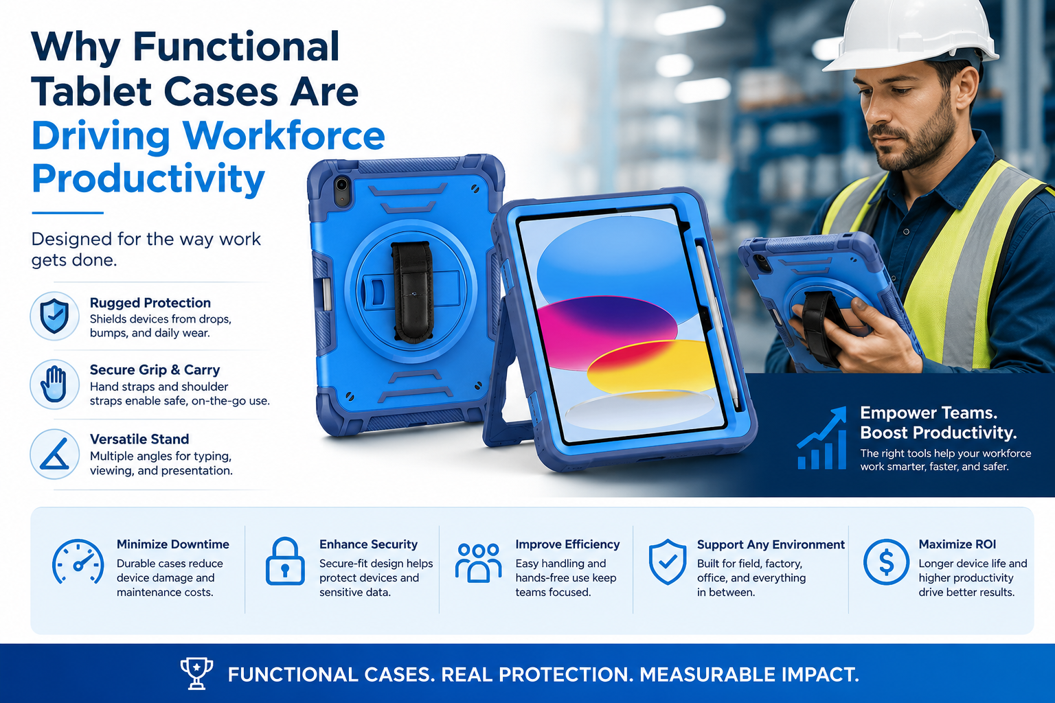 Why Functional Tablet Cases Are Driving Workforce Productivity