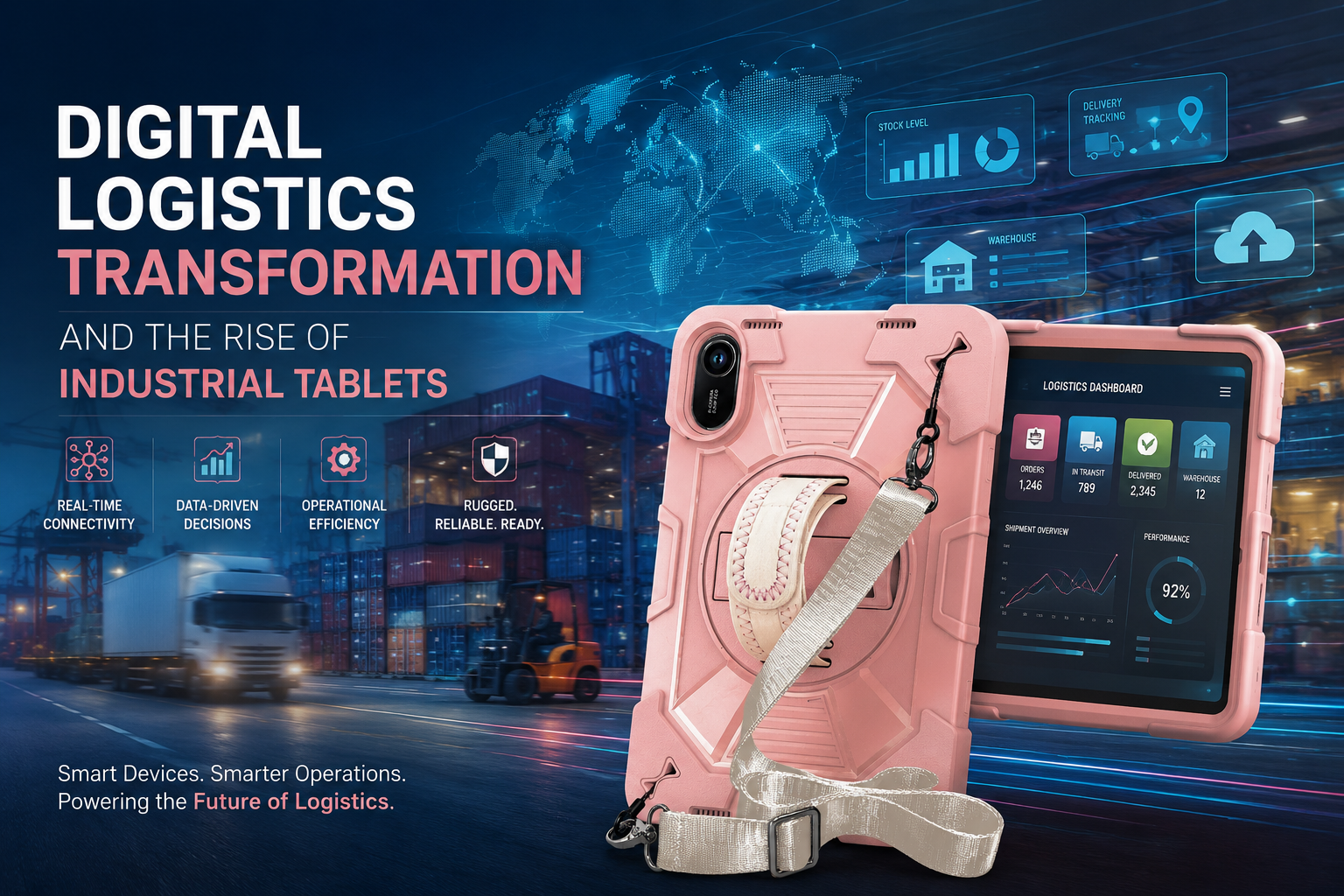 Digital Logistics Transformation and the Rise of Industrial Tablets