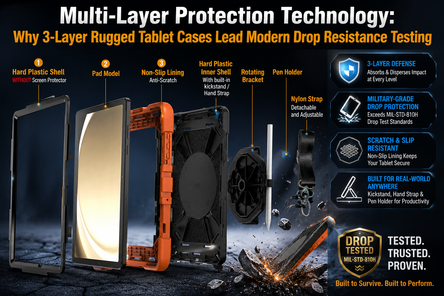 Multi-Layer Protection Technology and Tablet Drop Resistance