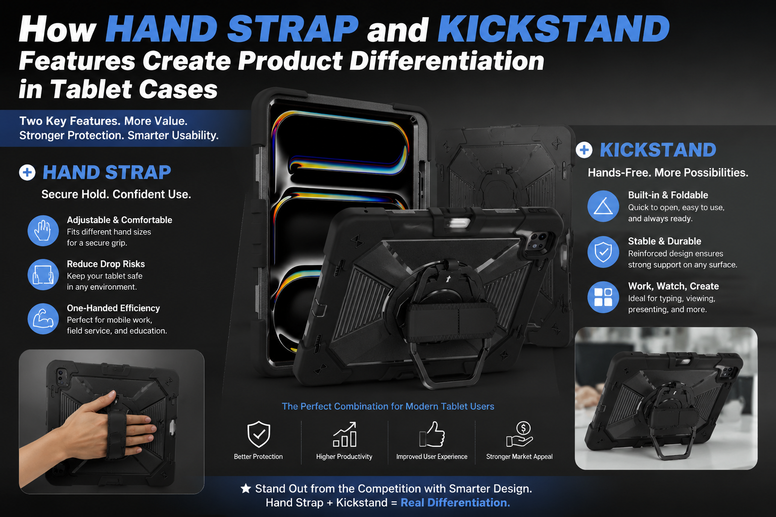 How Hand Strap and Kickstand Innovation Is Reshaping the Tablet Case Industry