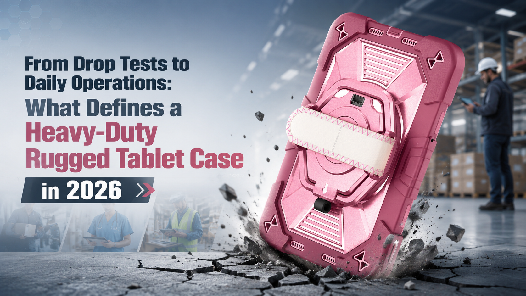 From Drop Tests to Daily Operations: What Defines a Heavy-Duty Rugged Tablet Case in 2026