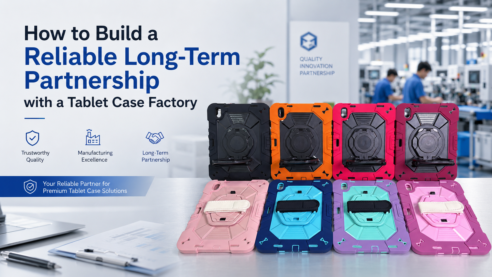 How to Build a Reliable Long-Term Partnership with a Tablet Case Factory