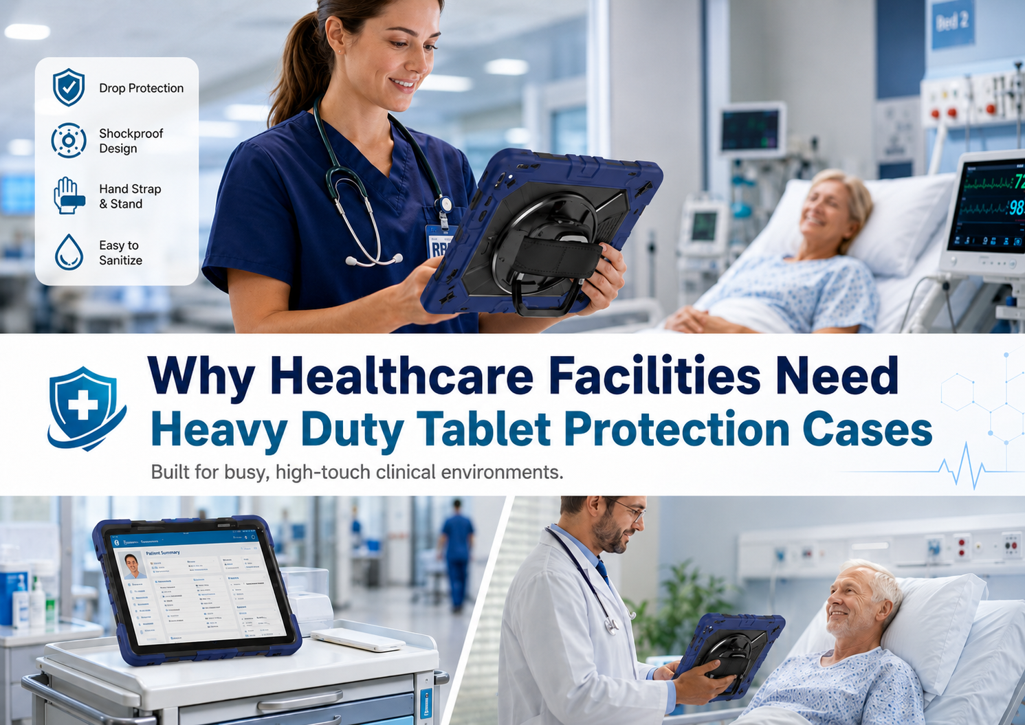 Why Healthcare Facilities Need Heavy Duty Tablet Protection Cases