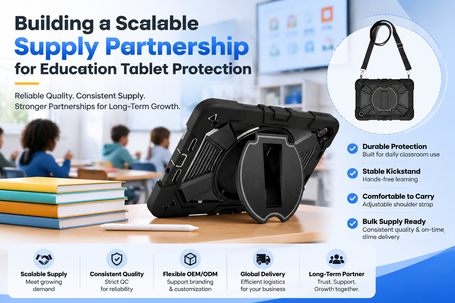 Building a Scalable Supply Partnership for Education Tablet Protection