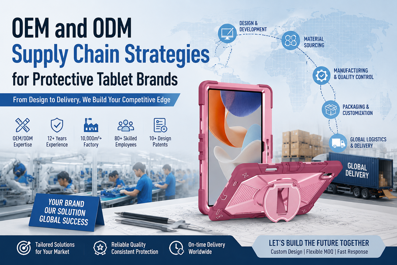 OEM and ODM Supply Chain Strategies for Protective Tablet Brands