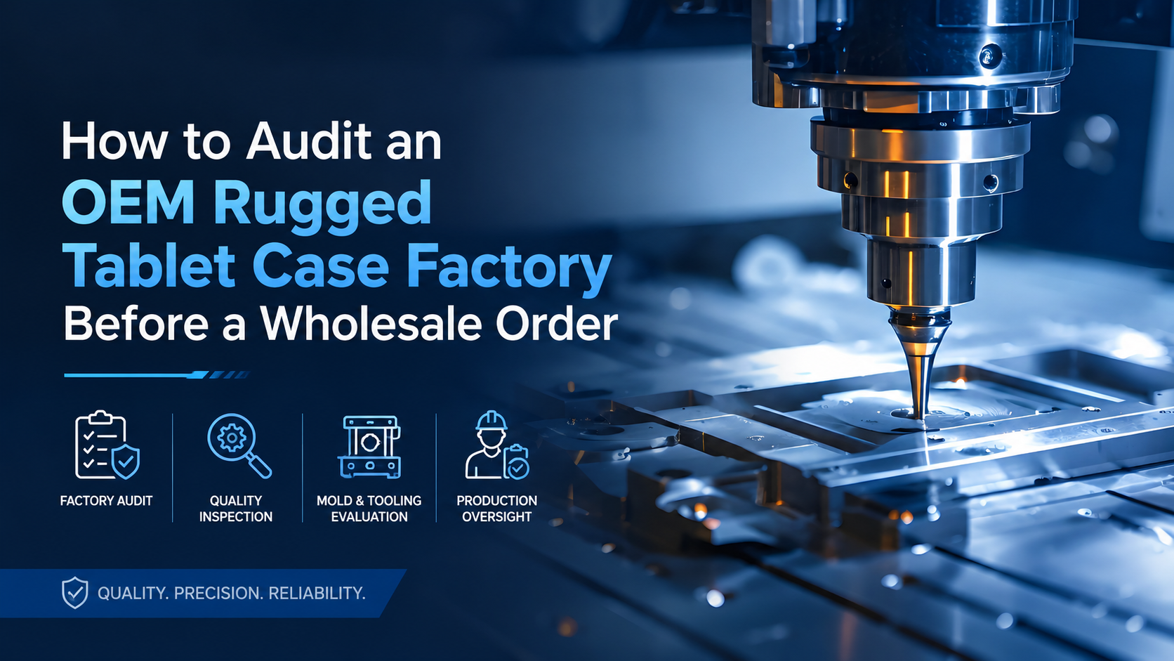 How to Audit an OEM Rugged Tablet Case Factory Before a Wholesale Order