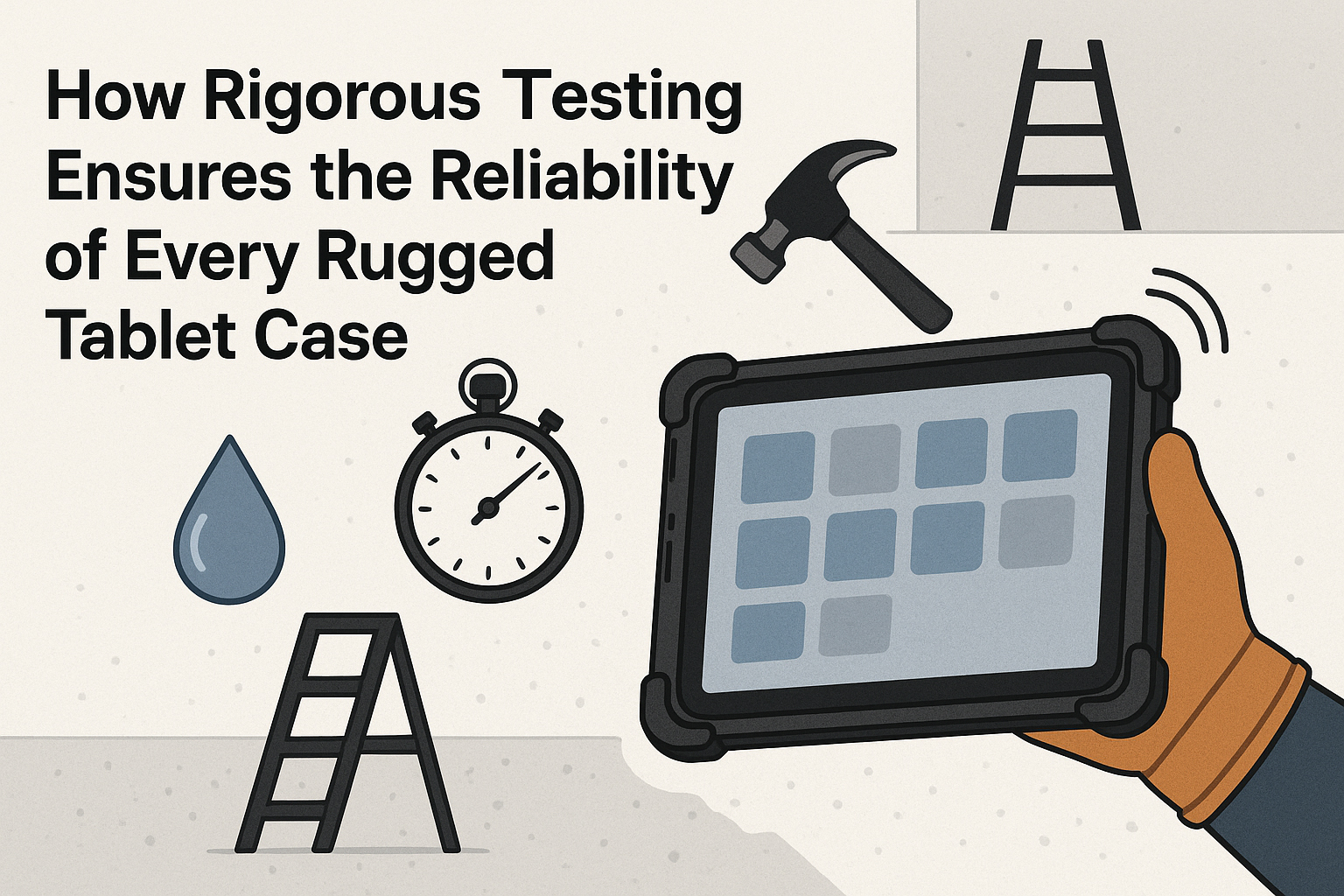 How Rigorous Testing Ensures the Reliability of Every Rugged Tablet Case