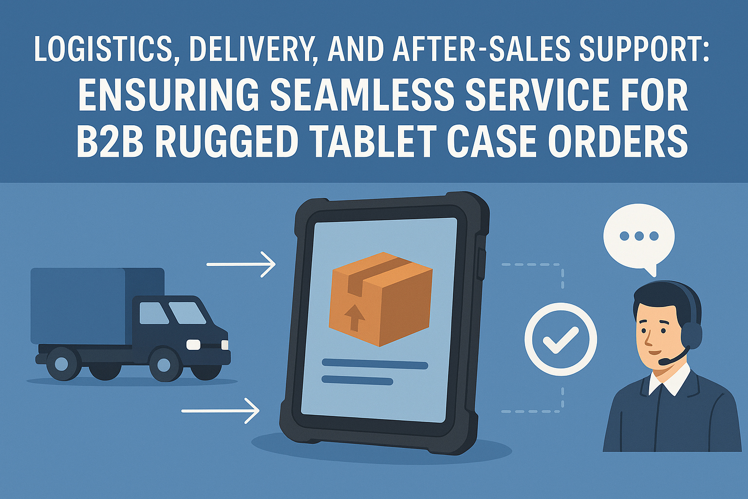 Logistics, Delivery, and After-Sales Support: Ensuring Seamless Service for B2B Rugged Tablet Case Orders