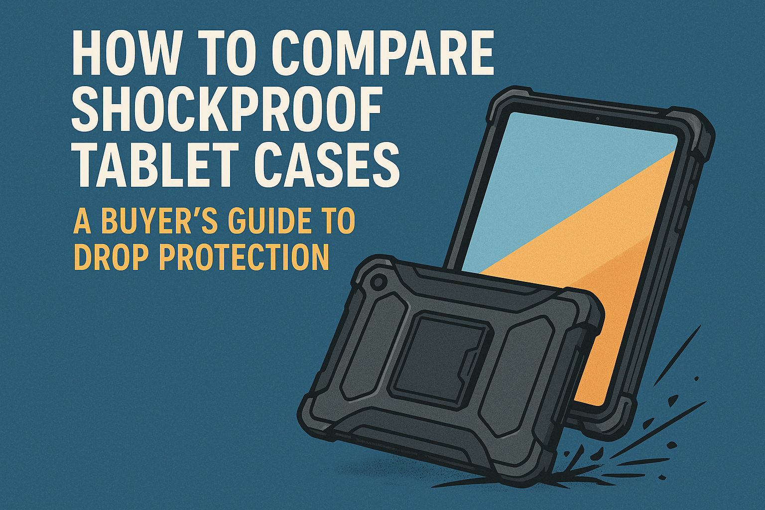 How to Compare Shockproof Tablet Cases: A Buyer’s Guide to Drop Protection