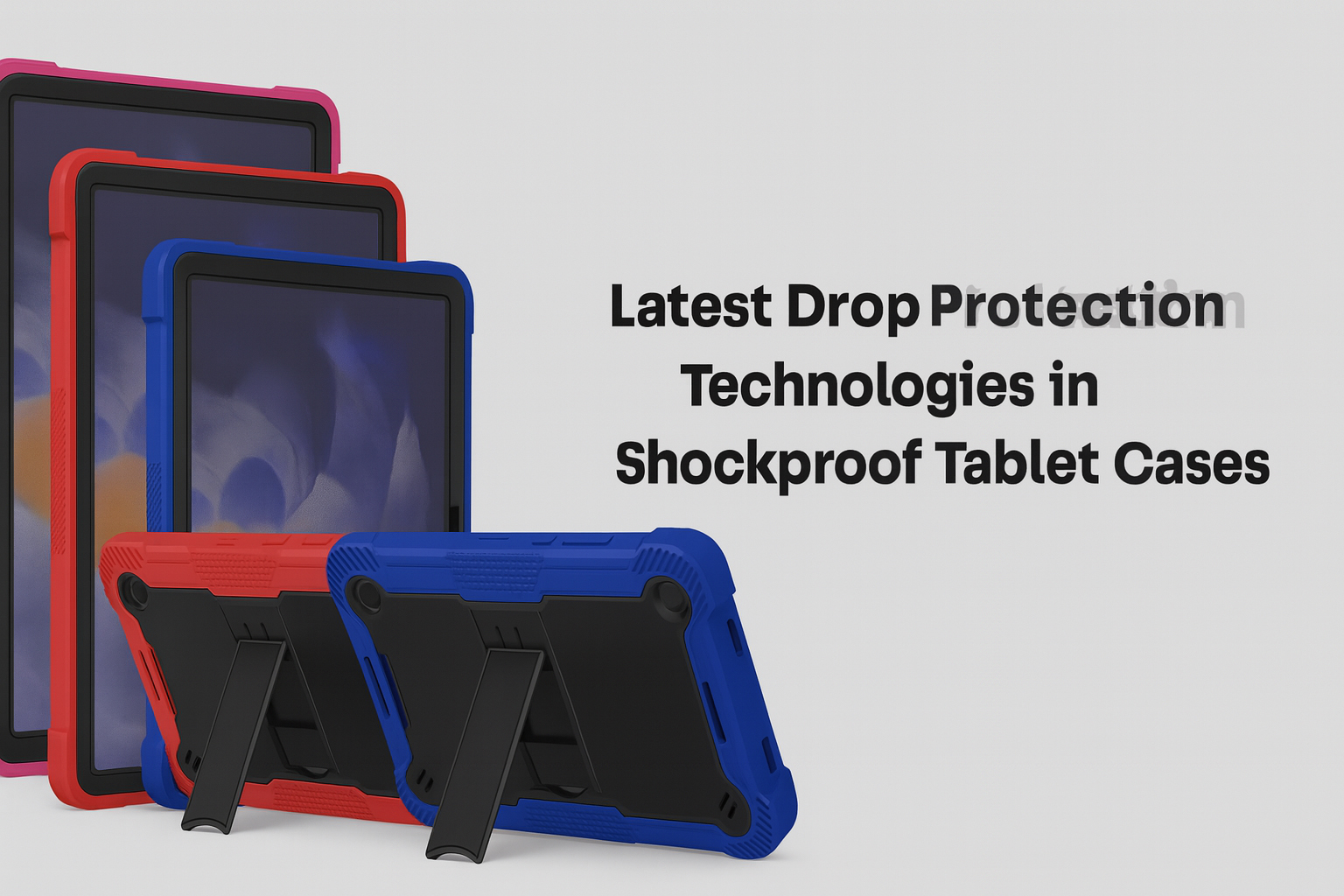 Latest Drop Protection Technologies in Shockproof Tablet Cases
