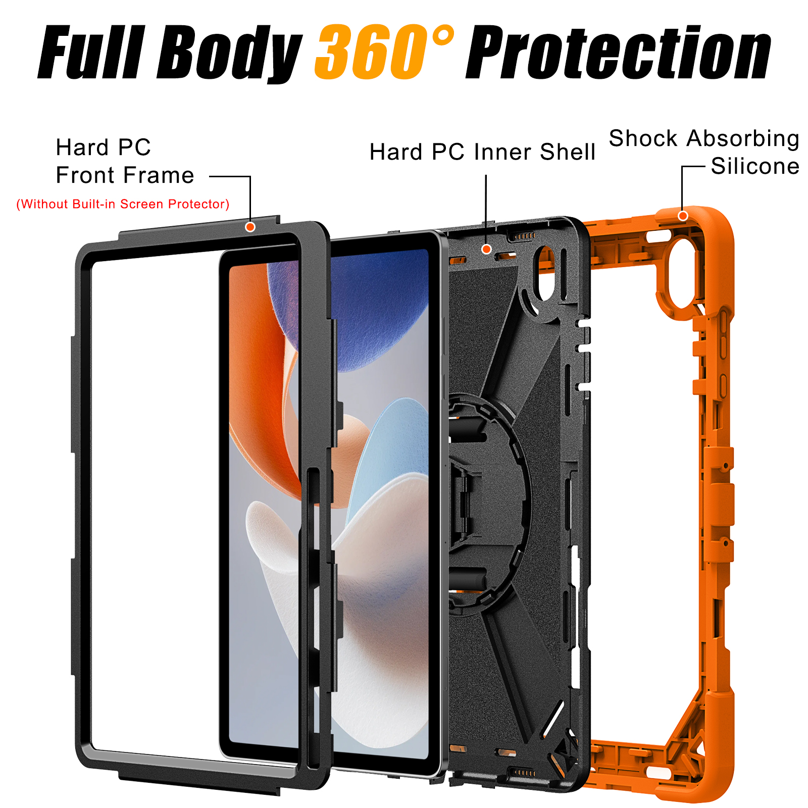 Quality Control for 3-Layer Heavy Duty Rugged Tablet Case Production