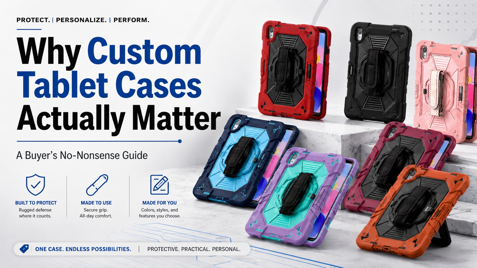 Why Custom Tablet Cases Actually Matter: A Buyer’s No-Nonsense Guide