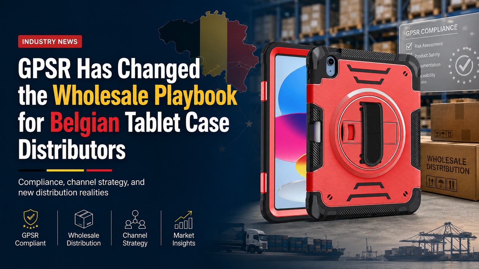 GPSR Has Changed the Wholesale Playbook for Belgian Tablet Case Distributors