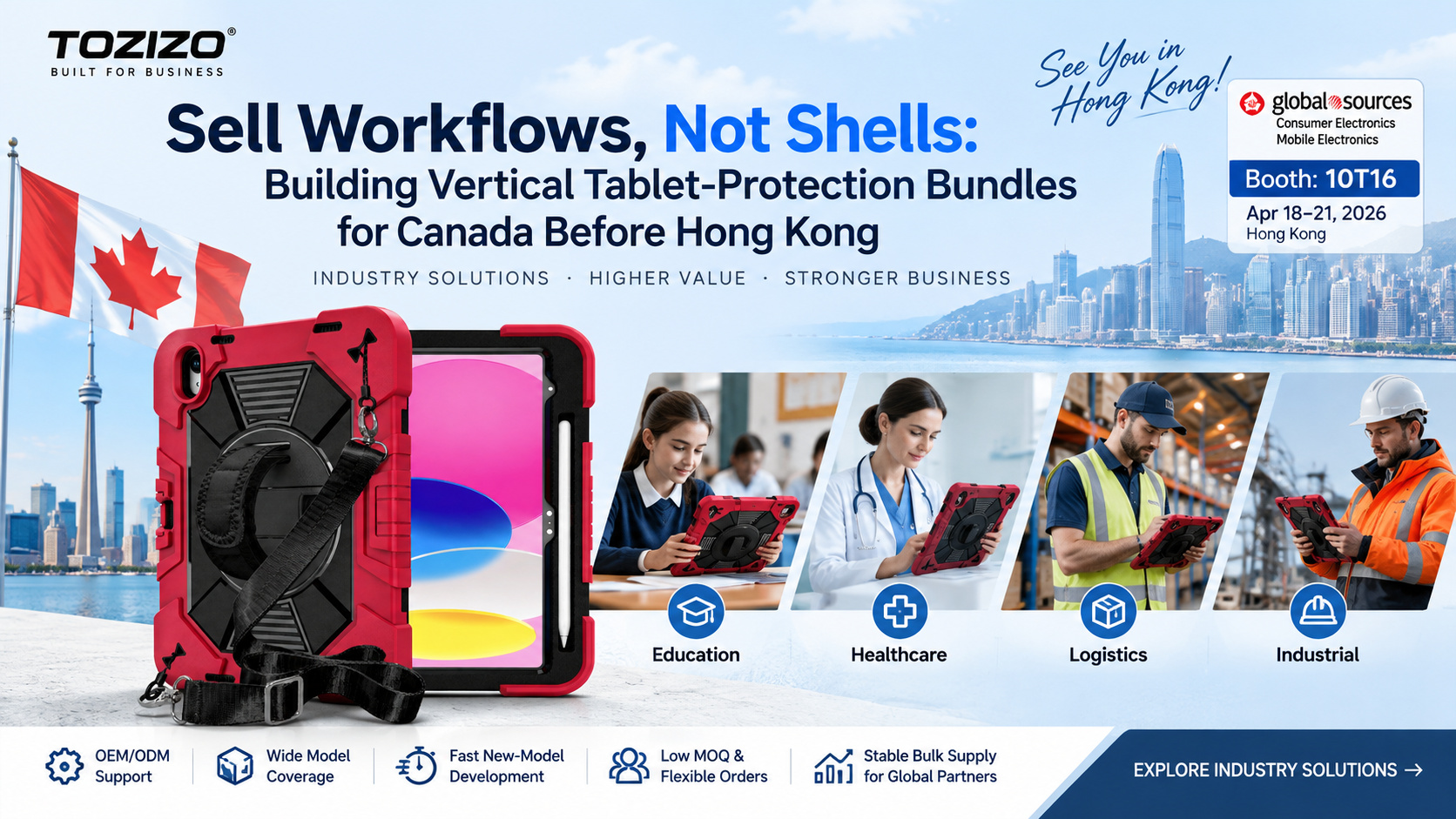 Sell Workflows, Not Shells: Building Vertical Tablet-Protection Bundles for Canada Before Hong Kong