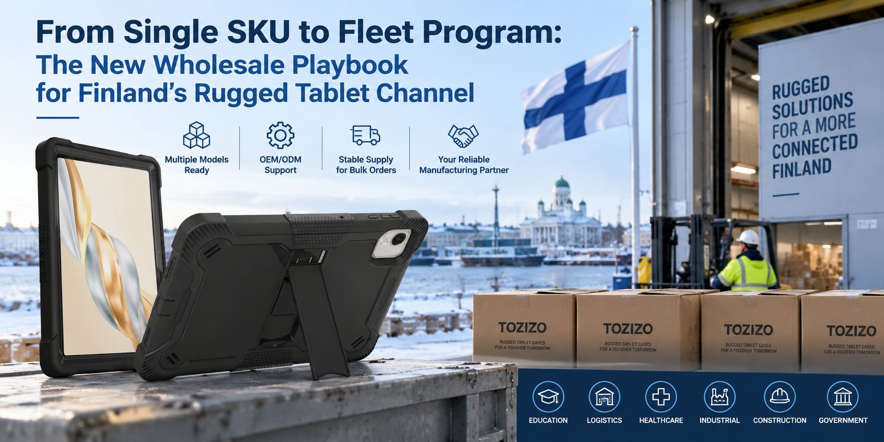 From Single SKU to Fleet Program: The New Wholesale Playbook for Finland’s Rugged Tablet Channel