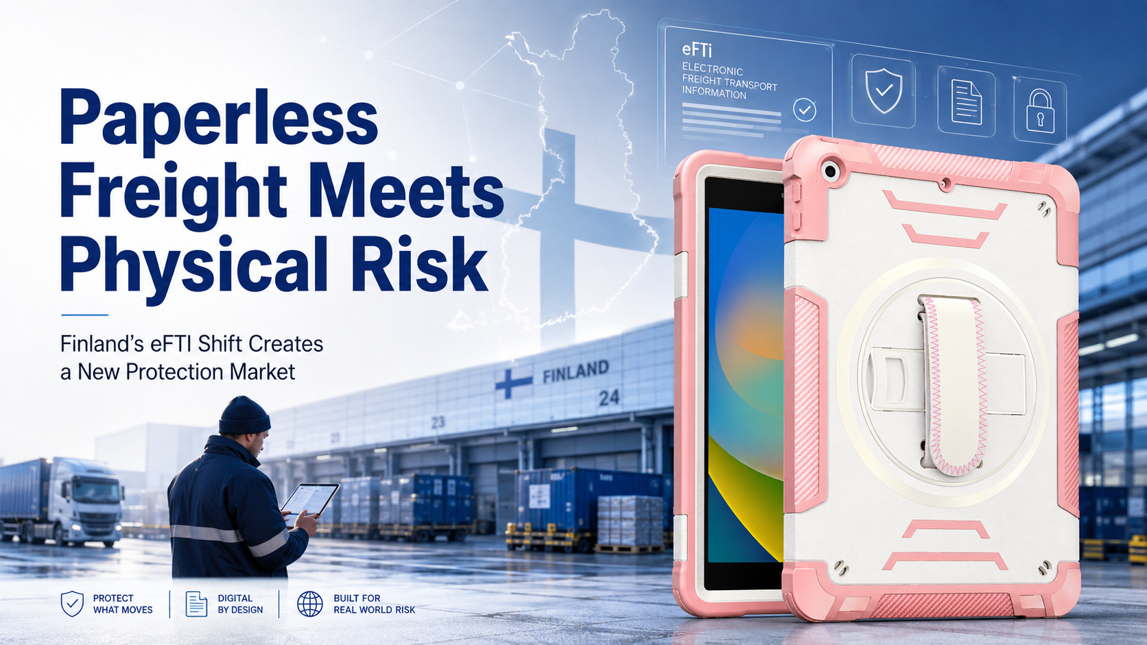 Paperless Freight Meets Physical Risk: Finland’s eFTI Shift Creates a New Protection Market
