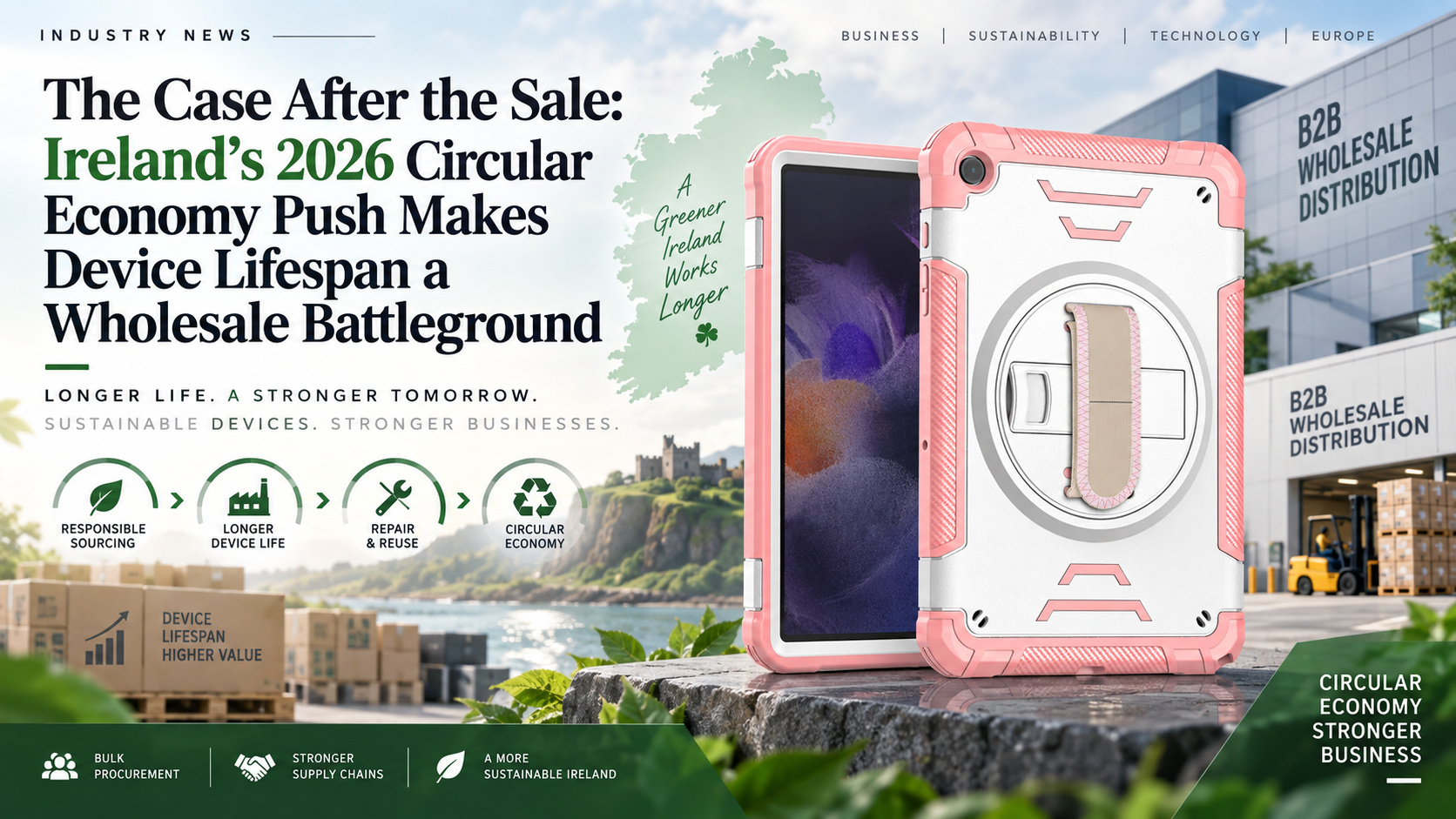 The Case After the Sale: Ireland’s 2026 Circular Economy Push Makes Device Lifespan a Wholesale Battleground