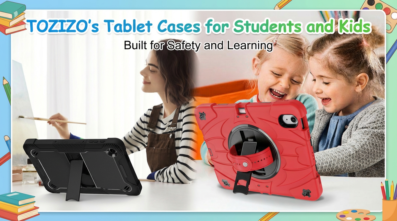 TOZIZO’s Tablet Cases for Students and Kids – Built for Safety and Learning