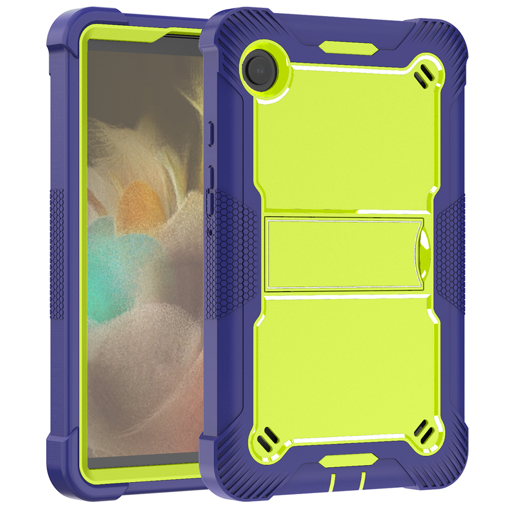 TOZIZO Kid-Friendly Heavy Duty 3 in 1 Shockproof Case for Samsung Galaxy Tab A11 A9 with Kickstand