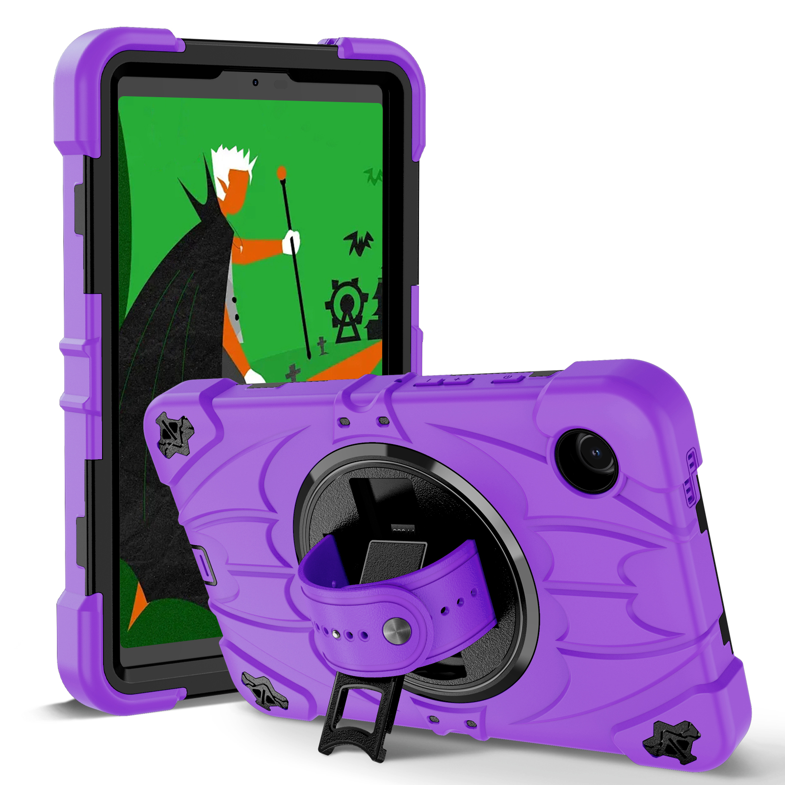 TOZIZO Best-Selling All-Round Protection Tablet Case for Samsung Tab A9 A11- Kid-Friendly, 3-in-1 Silicone Structure Tablet Case