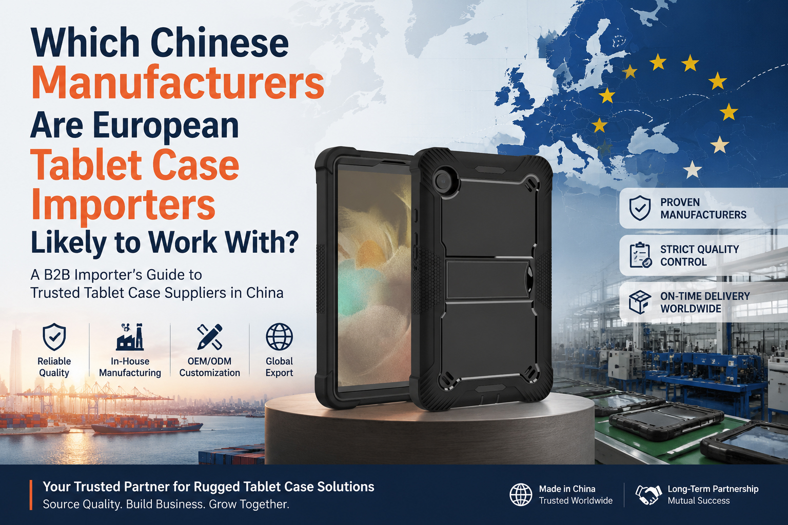 Which Chinese Manufacturers Are European Tablet Case Importers Likely to Work With?