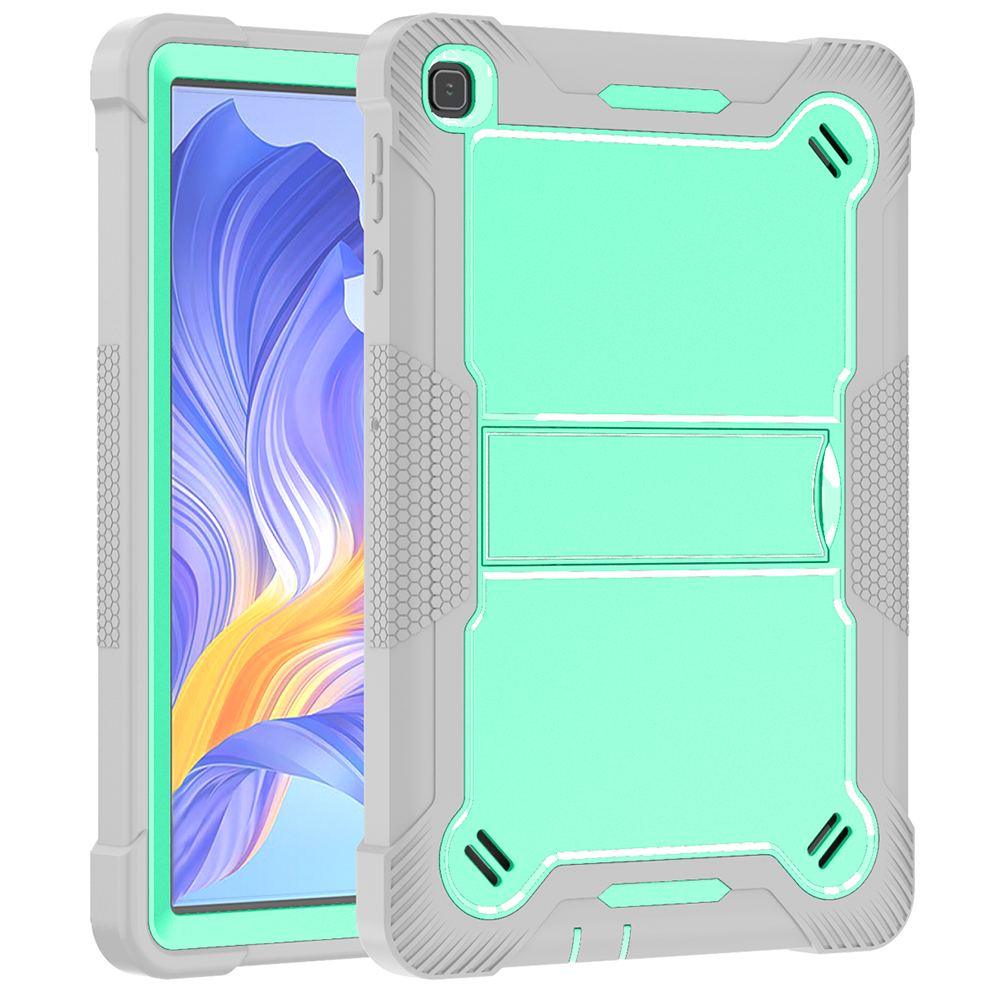 TOZIZO Grey Mint Rugged Protective Case for Honor Pad X8 | Multi-Angle Foldable Stand Cover for Corporate & Hospitality Procurement