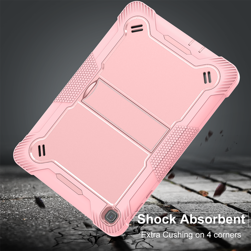 TOZIZO Pink Soft Silicone Full Body Protective Case for Honor Pad X8 10.1 – Child Drop Proof Tablet Armor