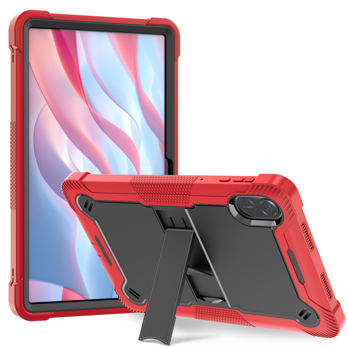 TOZIZO Red + Black Heavy Duty Honor Pad X9 Case 11.5 Inch Full Body Protective Tablet Cover