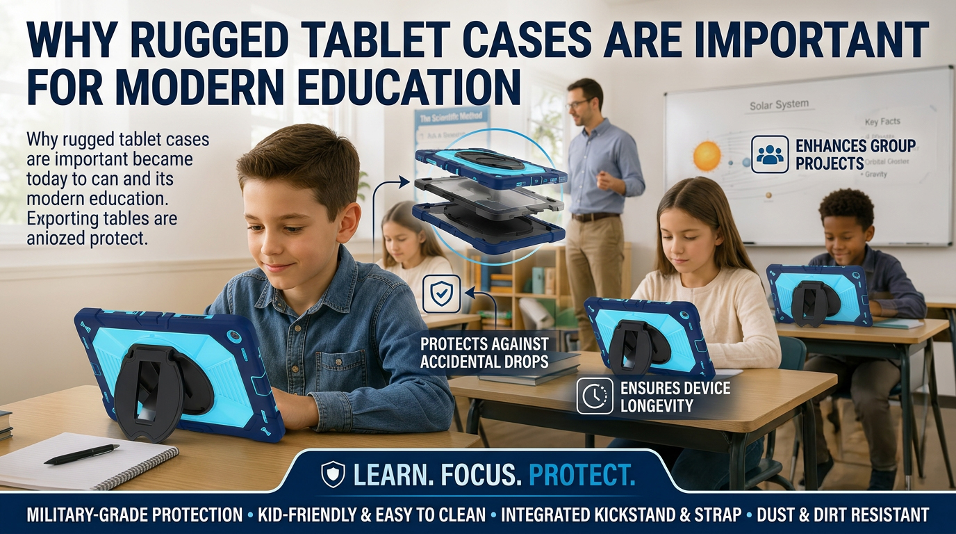 Why Rugged Tablet Cases Are Important for Modern Education