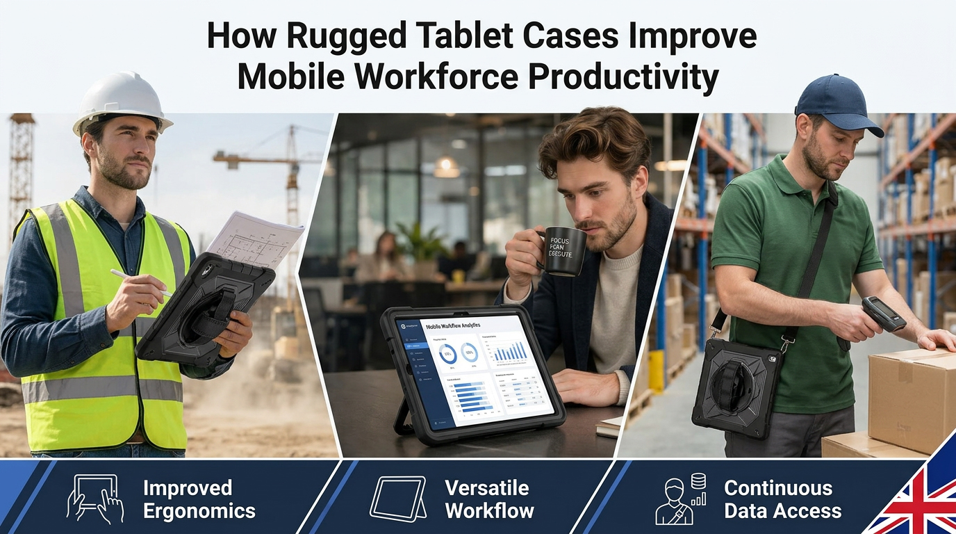 How Rugged Tablet Cases Improve Mobile Workforce Productivity