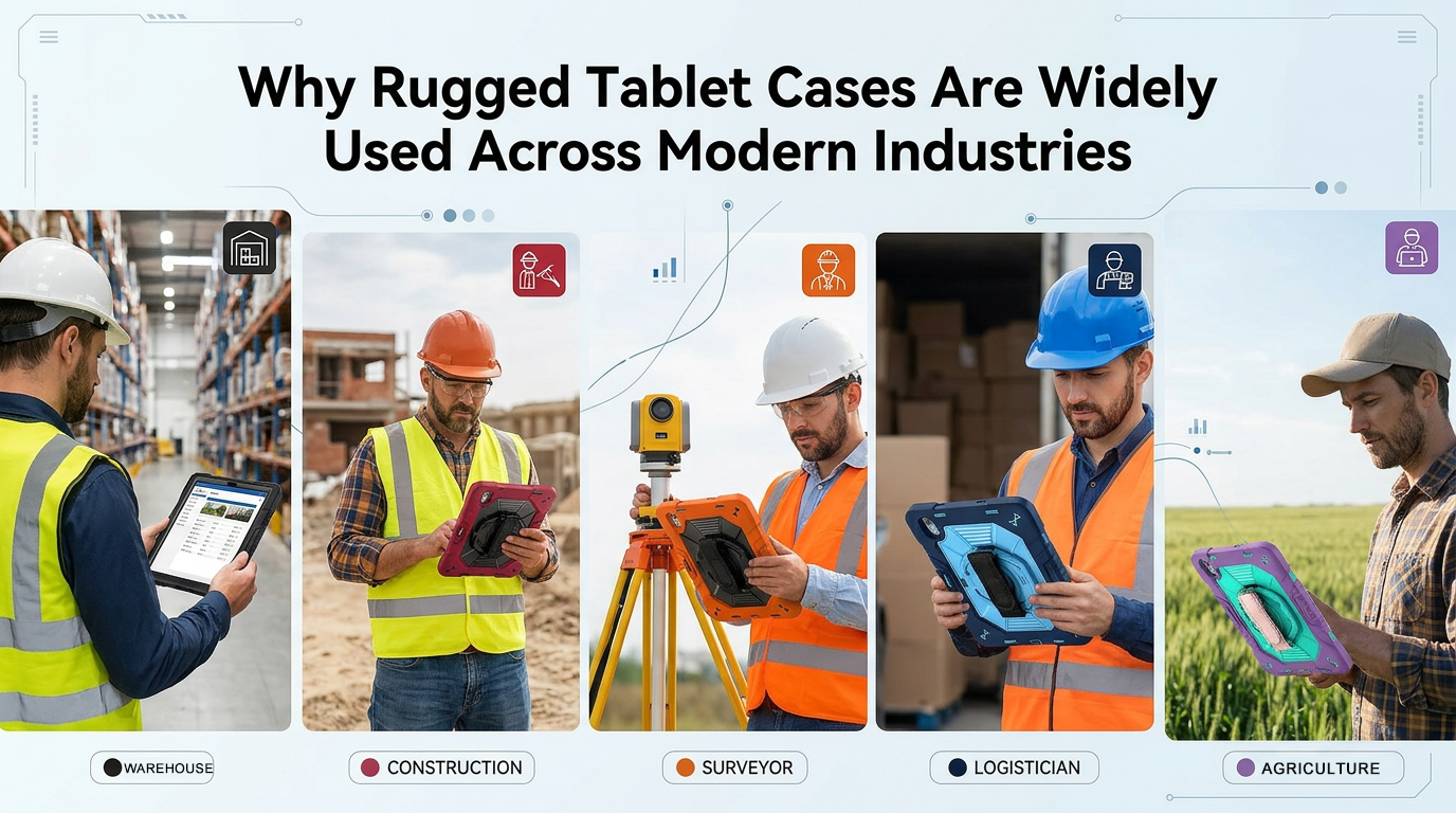 Why Rugged Tablet Cases Are Widely Used Across Modern Industries