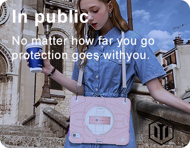 Protective tablet carrying solution for field and warehouse mobility in Finland