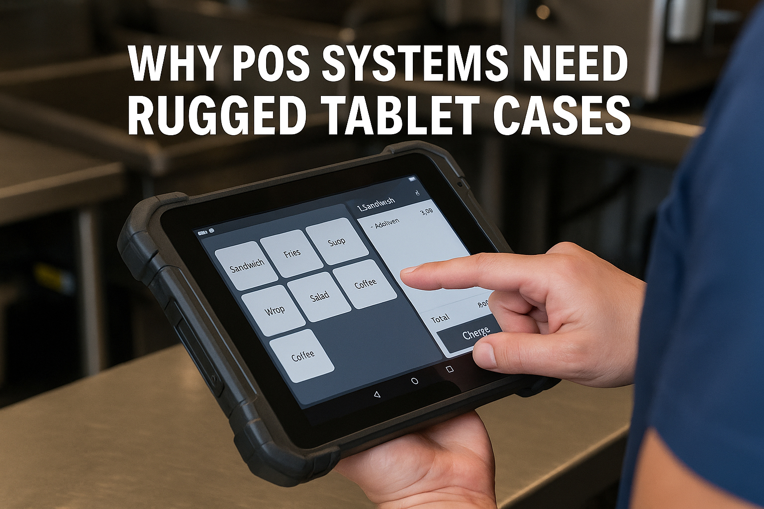Why POS Systems Need Rugged Tablet Cases