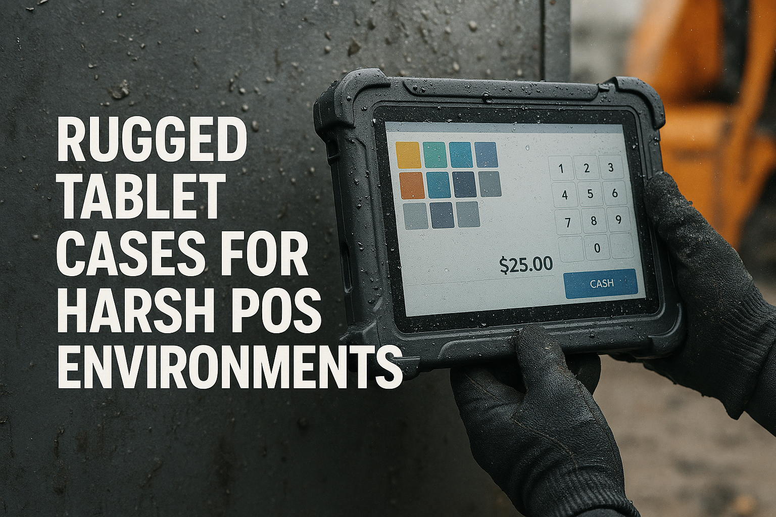 Rugged Tablet Cases for Harsh POS Environments