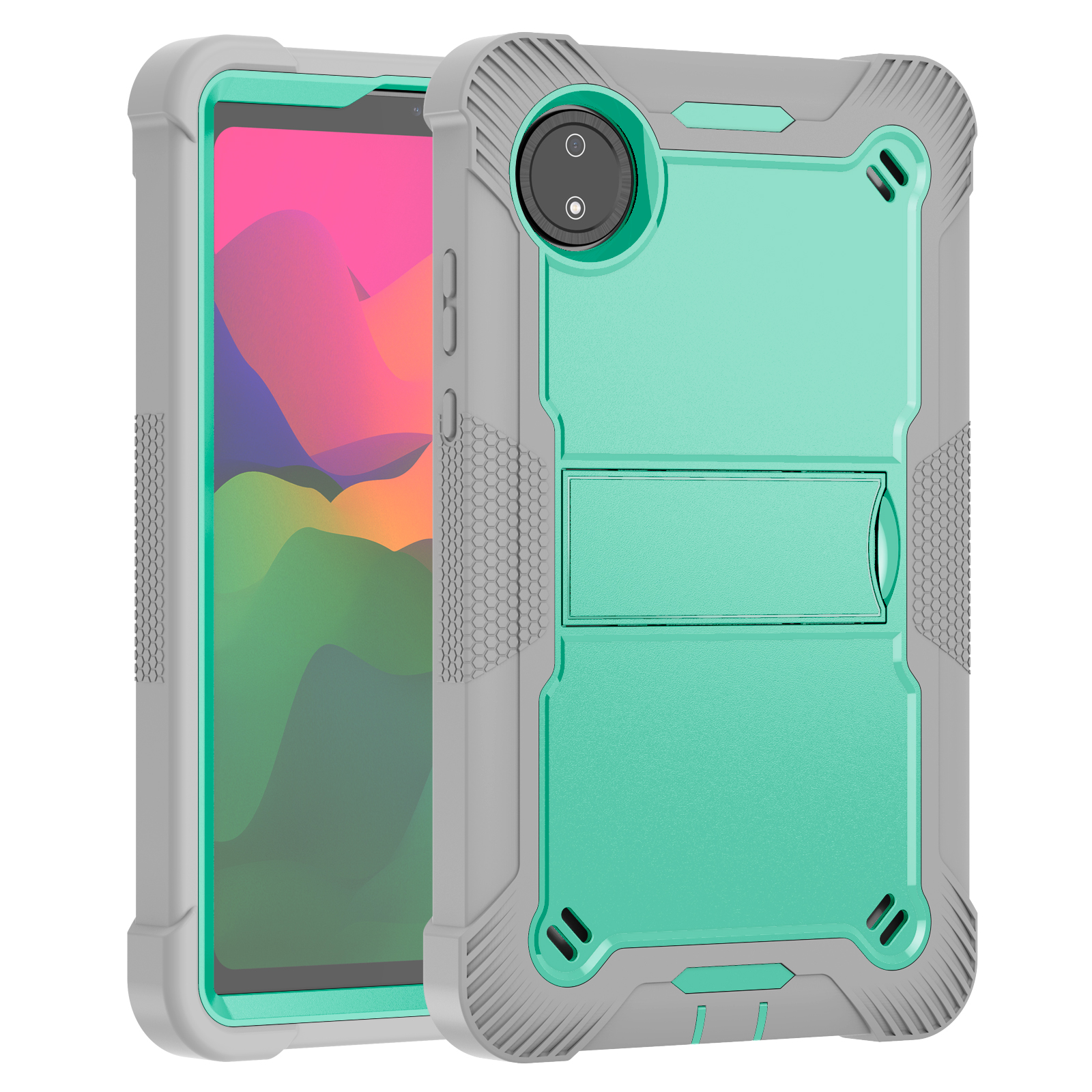 TOZIZO Rugged Full‑Body Kickstand Case for REDMI PAD SE 4G 8.7
