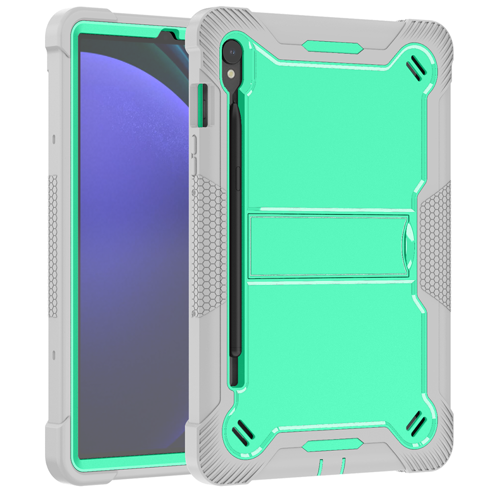 TOZIZO Samsung Tab S10 Lite Rugged Shockproof Case with Stand & S Pen Slot Kid Educational Tough Protection Tablet Shell