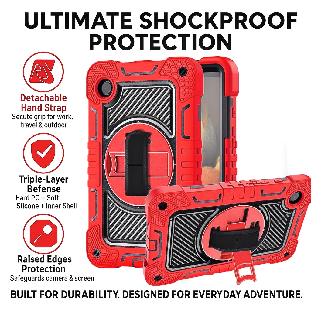 Best PC+Silicone Tablet Case for Samsung Tab A9: Unbeatable Protection & Versatility