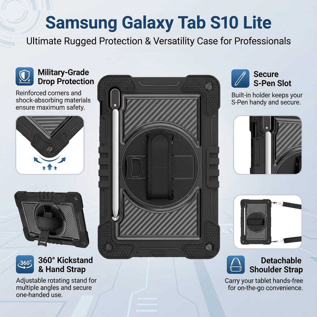 How to Choose the Best Rugged Tablet Case for Samsung Galaxy Tab S10 Lite