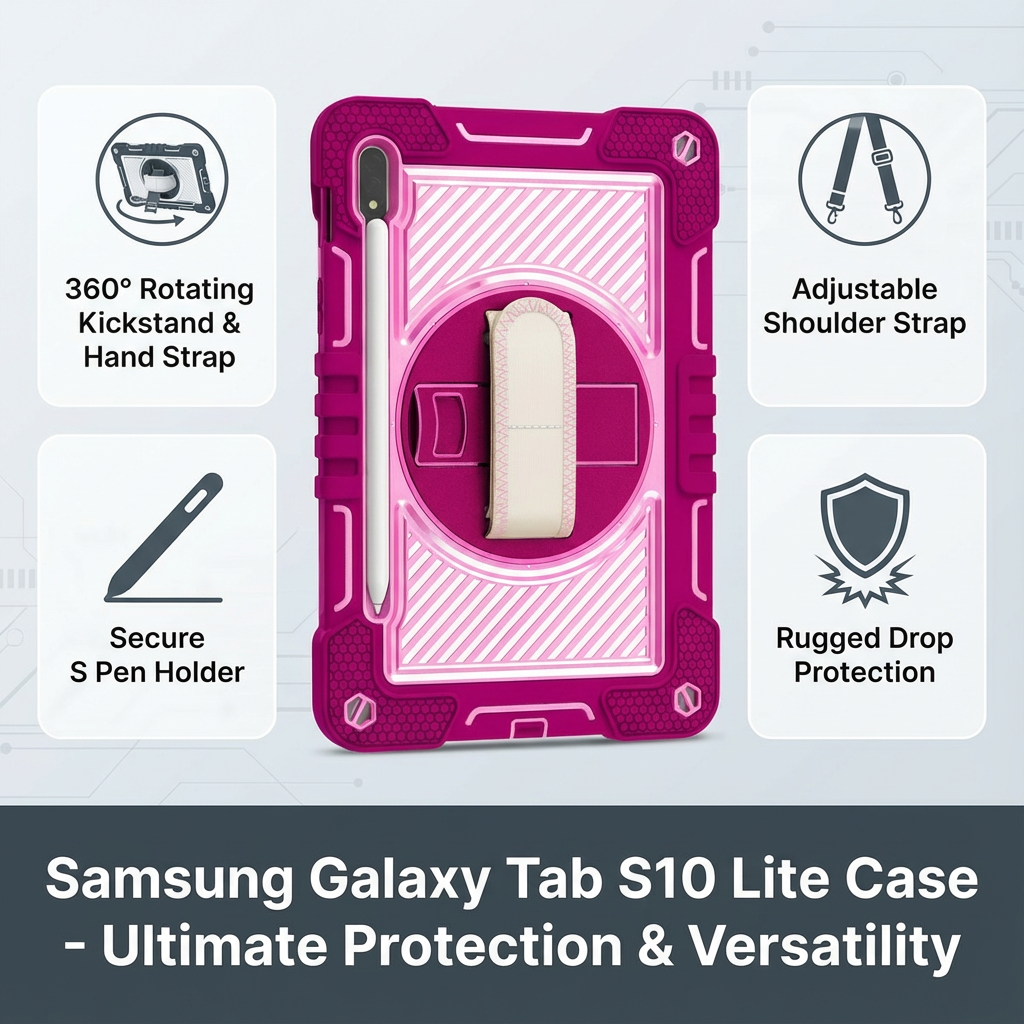 Why Multi Angle Kickstand Tablet Cases Are Essential for Samsung Galaxy Tab S10 Lite