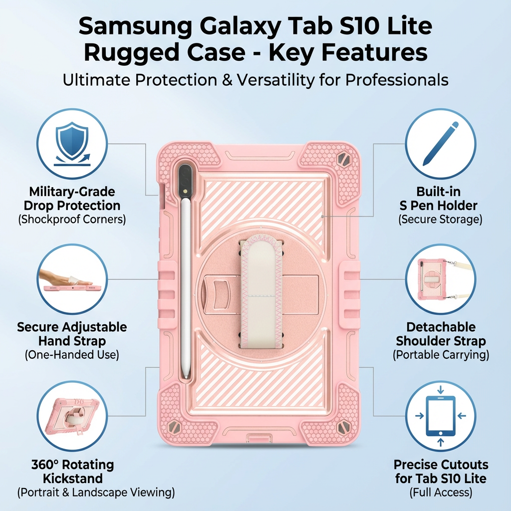The Importance of Shockproof Tablet Cases for Samsung Galaxy Tab S10 Lite
