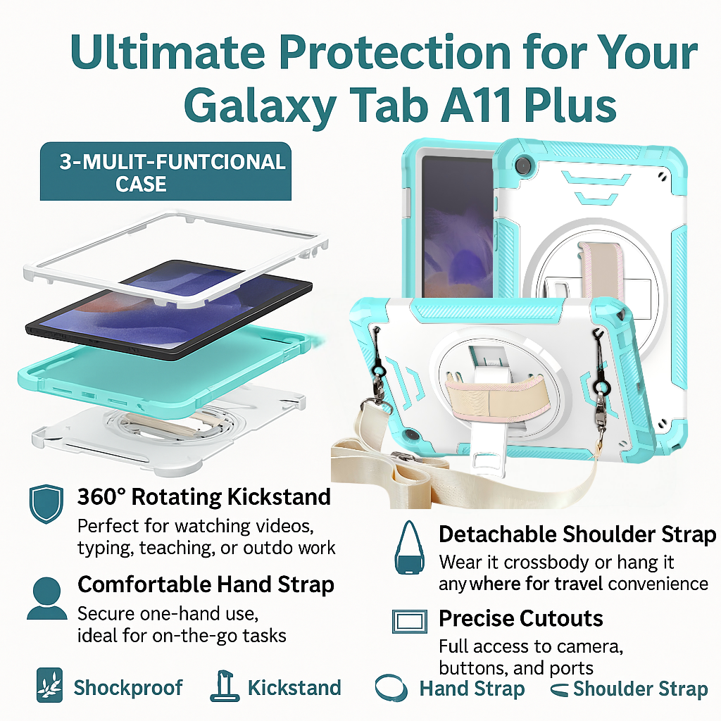 Rugged Tablet Cases with Stand: The Ultimate Accessory for Samsung Tab A11 Plus