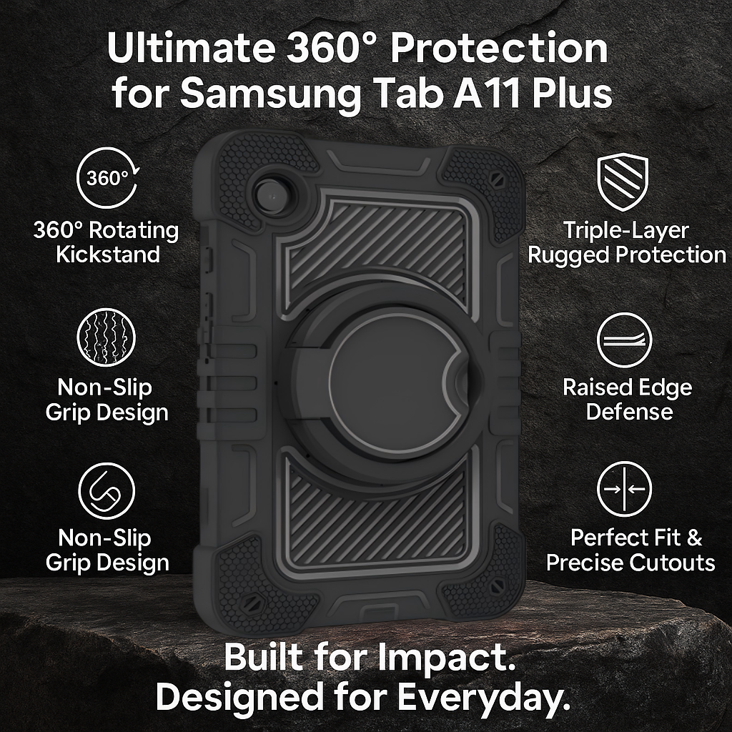 Top Features B2B Clients Look for in Samsung Tab A11 Plus Rugged Tablet Cases