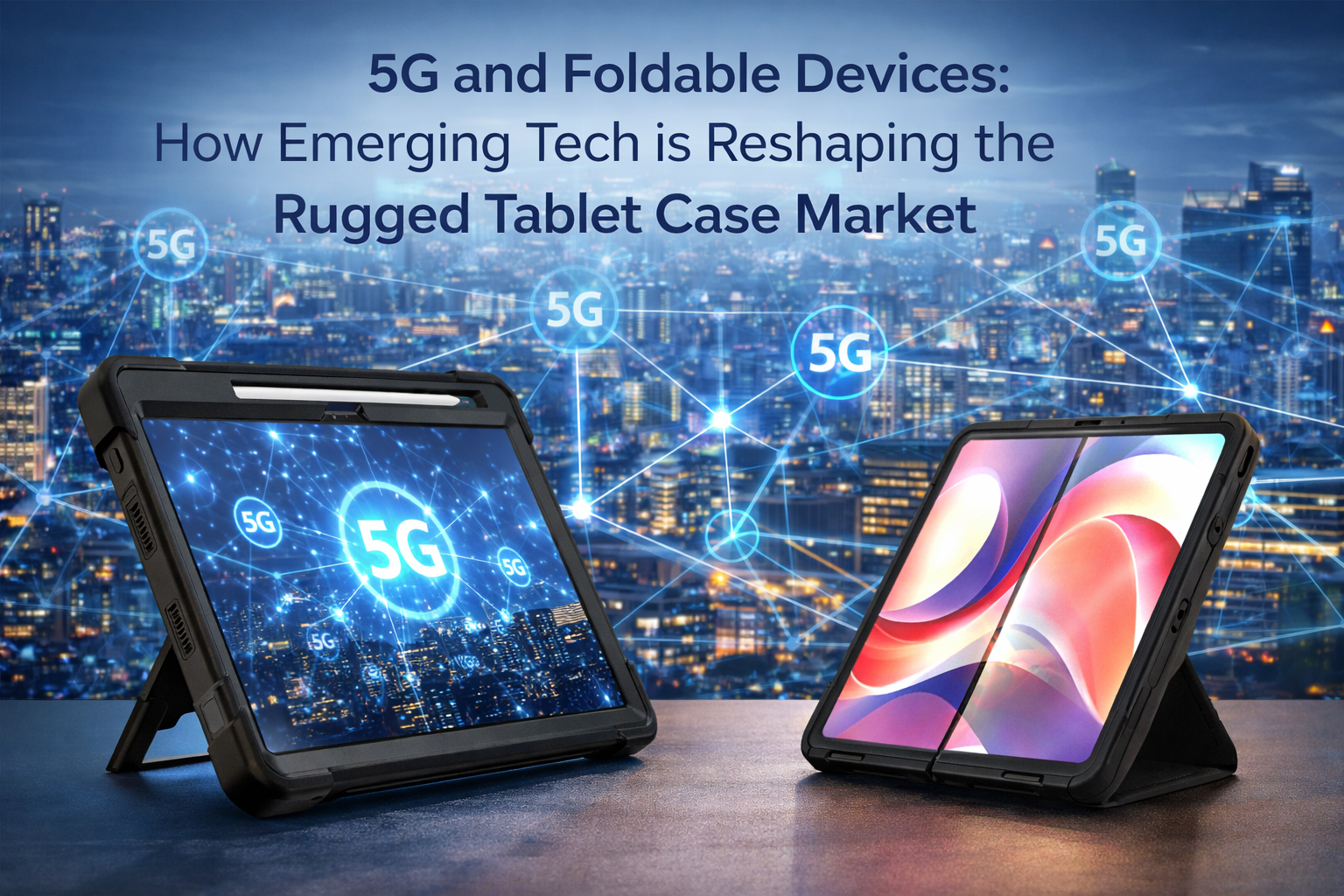 5G and Foldable Devices: How Emerging Tech is Reshaping the Rugged Tablet Case Market