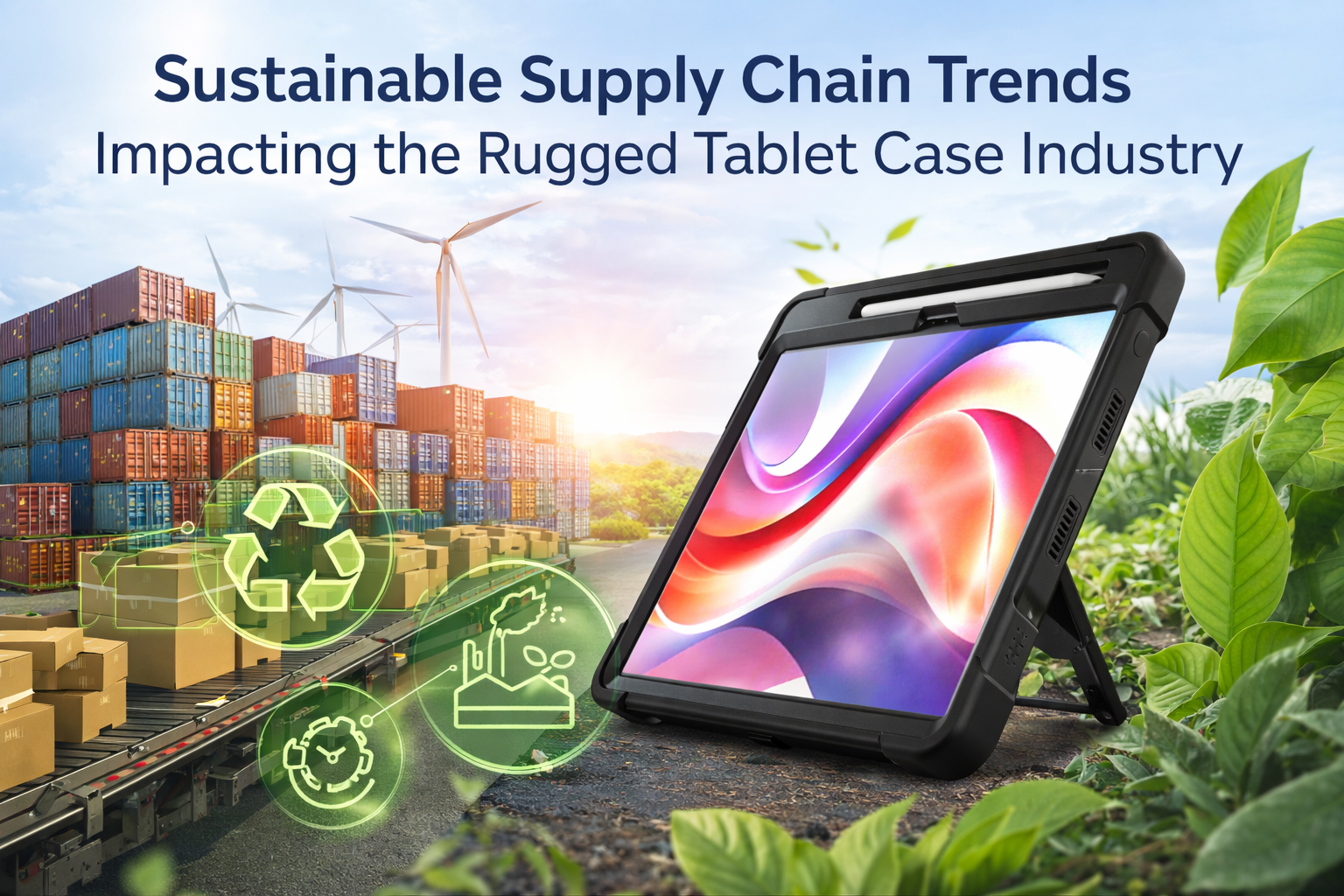 Sustainable Supply Chain Trends Impacting the Rugged Tablet Case Industry