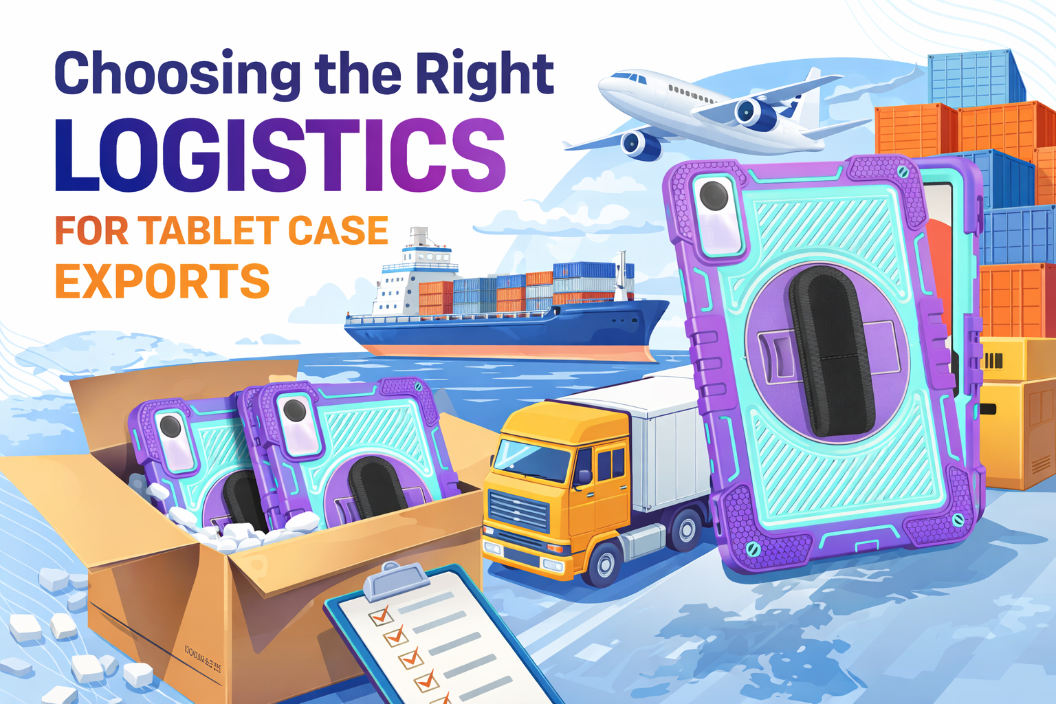 Choosing the Right Logistics for Tablet Case Exports